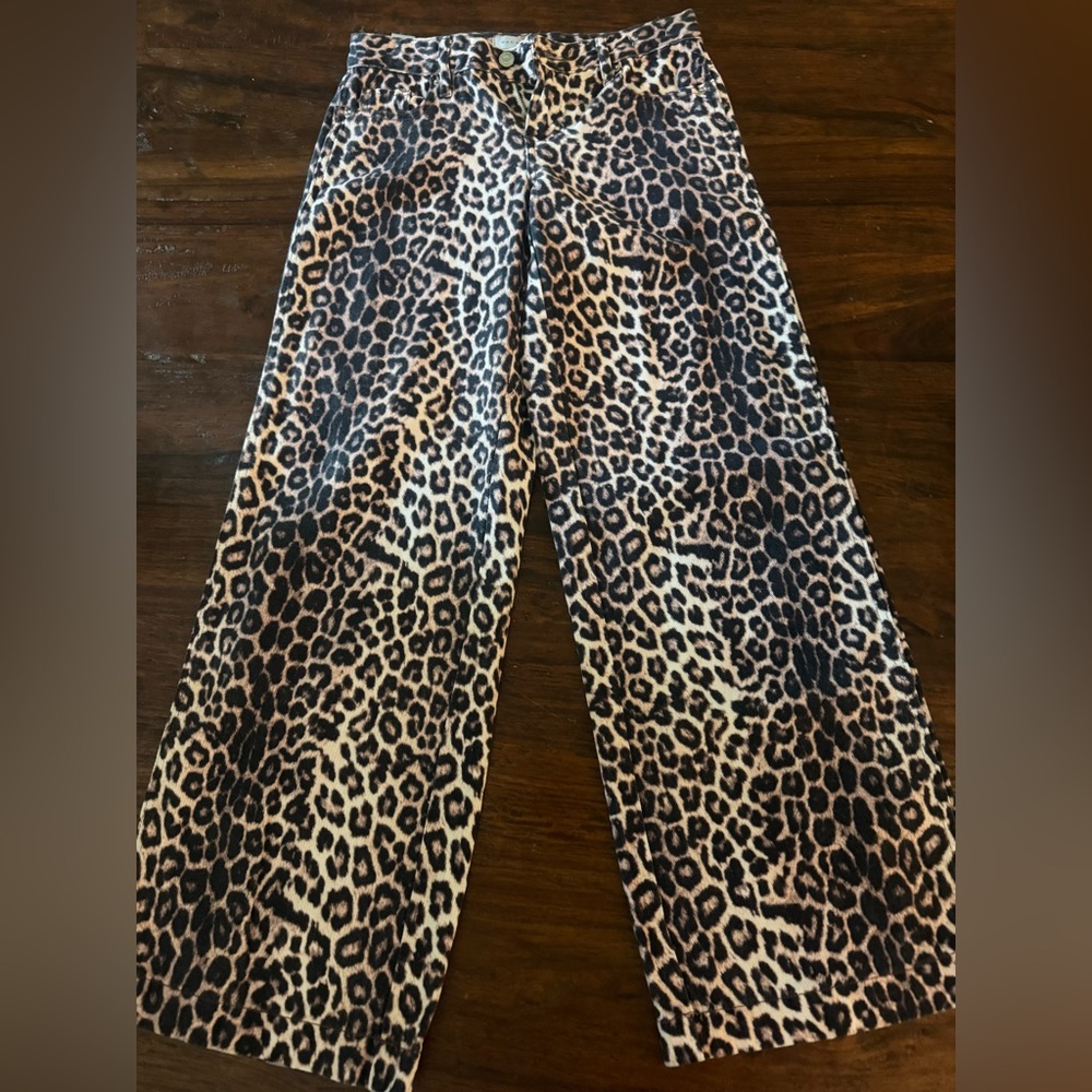 PacSun Leopard Low Rise Jeans